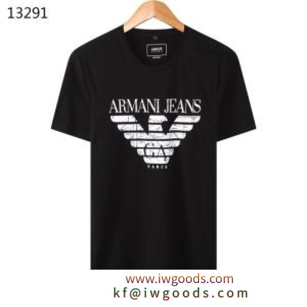 本当に嬉しいアイテム アルマーニ多色可選 ARMANI 差をつけたい人にもおすすめ 半袖Tシャツ 程よい最新作 iwgoods.com vCCy4r