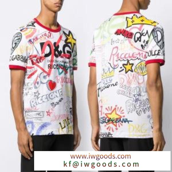 半袖Tシャツ 2色可選 累積売上総額第１位 ドルチェ＆ガッバーナ Dolce&Gabbana 20SS☆送料込 iwgoods.com yCumOD