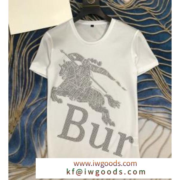 是非ともオススメしたい 2色可選 半袖Tシャツ ファッションに取り入れよう バーバリー BURBERRY iwgoods.com 99DK9f