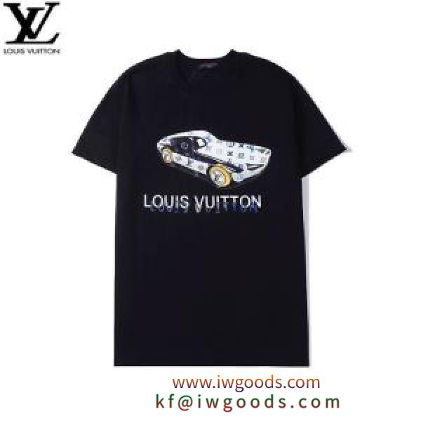 20SS☆送料込 2色可選 ルイ ヴィトン LOUIS VUITTON 大人気のブランドの新作 半袖Tシャツ iwgoods.com buOvOn