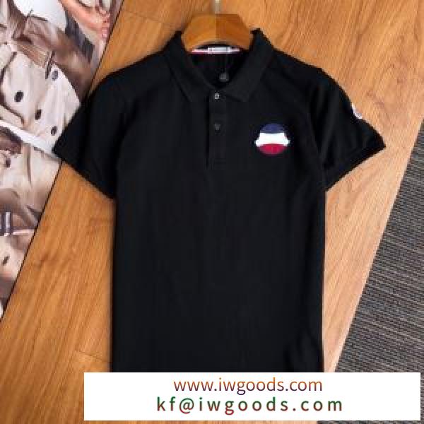 非常にシンプルなデザインな モンクレール 2色可選 MONCLER 幅広いアイテムを展開 半袖Tシャツ iwgoods.com TjmKHD