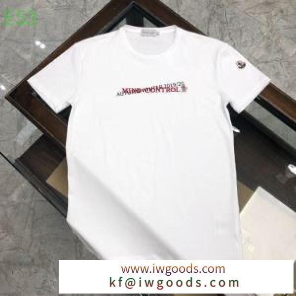 コーデの完成度を高める モンクレール多色可選  MONCLER この時期の一番人気は 半袖Tシャツ さらに魅力的 iwgoods.com u4999D