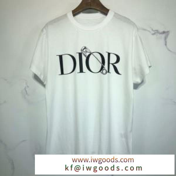 2020SS人気 ディオール 3色可選 DIOR 今回注目する 半袖Tシャツ 2年以上連続１位獲得 iwgoods.com yuSbOr