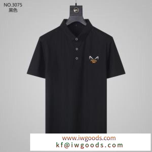 2020年春夏コレクション 半袖Tシャツ 2色可選 質の高い新品 フェンディ FENDI 最先端のスタイル iwgoods.com TvGn8z