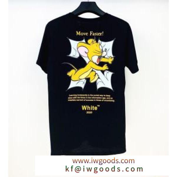 半袖Tシャツ シンプルなファッション 3色可選 Off-White ストリート感あふれ オフホワイト 2020モデル iwgoods.com u855zm