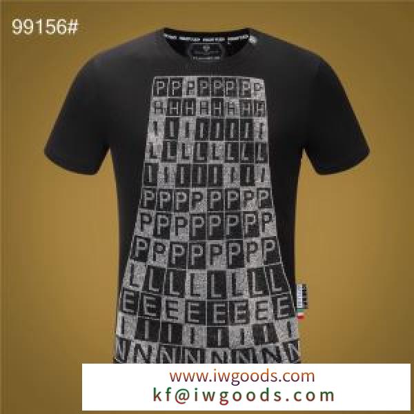 非常にシンプルなデザインな フィリッププレイン PHILIPP PLEIN 幅広いアイテムを展開  半袖Tシャツ iwgoods.com HnCWzi