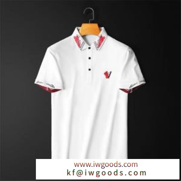 3色可選 有名ブランドです 半袖Tシャツ 一目惚れ級に ヴェルサーチ VERSACE  着こなしを楽しむ iwgoods.com r01HDy