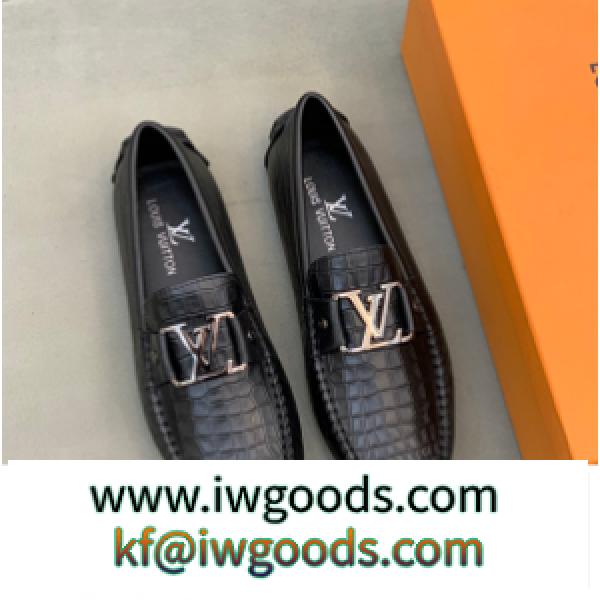 大人気新品☆LOUIS VUITTON新作靴メンズ ルイヴィトンコピー☆2021カジュアルスタイル黒色 iwgoods.com LHbK5v