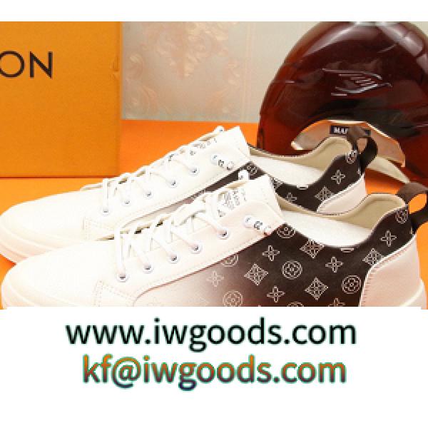 累積売上総額第１位♪☆LOUIS VUITTONスニーカーメンズルイヴィトン靴スーパーコピー通販 iwgoods.com uC41Tz