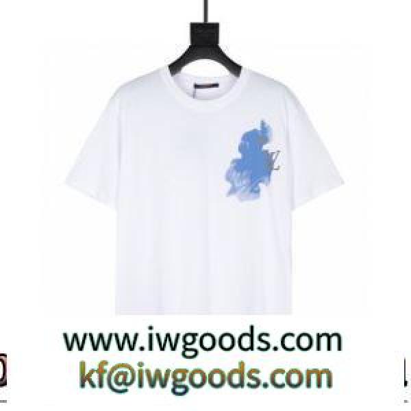 2色可選 レジャー 半袖Tシャツ 暖かみのある肌触り シンプル LOUIS VUITTONスーパーコピー 高級感ある 2022春夏 iwgoods.com i8zGPD