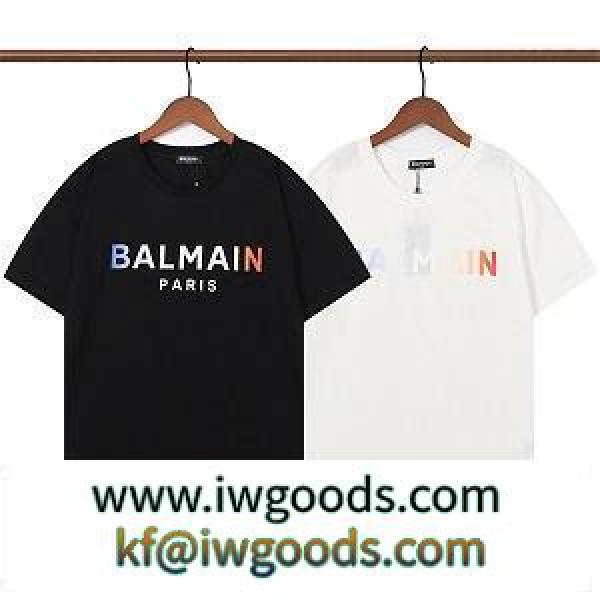 2022SS新着❤️お洒落バルマン tシャツ スーパーコピー BALMAIN 高級ブランドお目立ち度の高い新品 半袖服 iwgoods.com yqWjiu