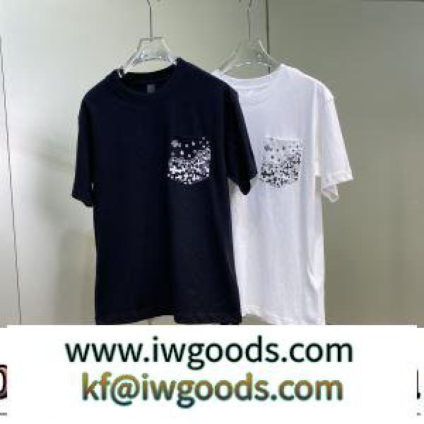 早くも完売している 2022春夏 カジュアル クロムハーツブランドコピー 半袖Tシャツ 縦には伸びにくい 2色可選 iwgoods.com DauOPn