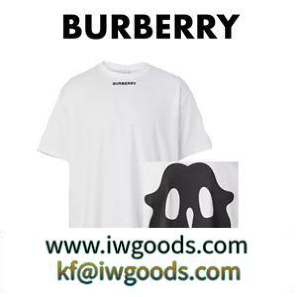 BURBERRY新しいスタイル グラフィック 大きめ バーバリー偽物 コットンTシャツ ユニセックス着用でき iwgoods.com 1vCemy