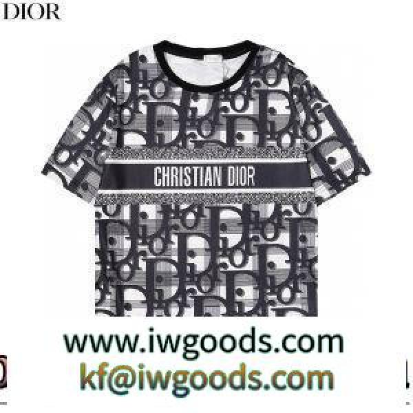 ファッション 人気 優しいフィット感 2022春夏 半袖Tシャツ デザイン性の高い ディオールコピー ブランド iwgoods.com fWvaOf