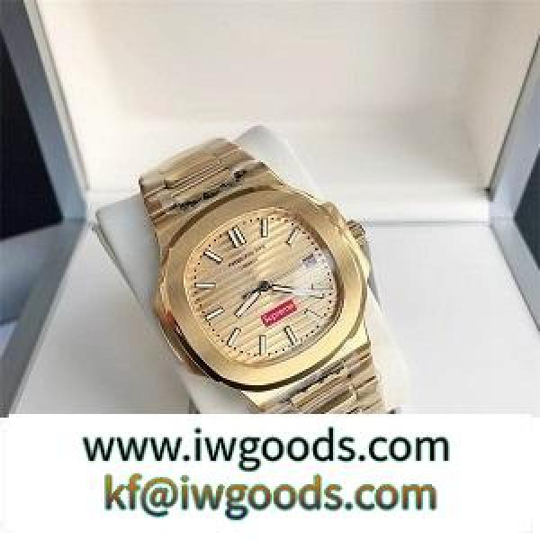最新作❤️Supreme✖️Patek Philippe メンズ機械式時計シュプリームスーパーコピーＮ級高品質高評価 iwgoods.com u0ba0f