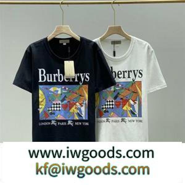 引き続きトレンドカラー BURBERRY バーバリーコピー プリントTシャツ 豊富なサイズ展開 無地のデザイン iwgoods.com vyuSby