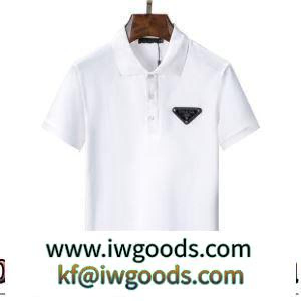 コスパ最高のプライス 半袖ポロシャツ 2色可選 プラダコピー ブランド 2022春夏 流行に関係なく長年愛用できる iwgoods.com KjSvSD