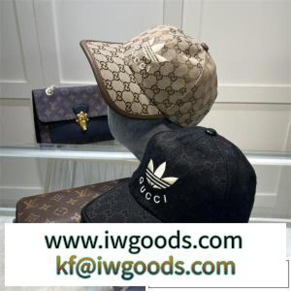 GUCC1×adidasコラボキャップスーパーコピー2022人気上昇中高級ブランドファッション性抜群エレガント野球帽 iwgoods.com Ln8Tve