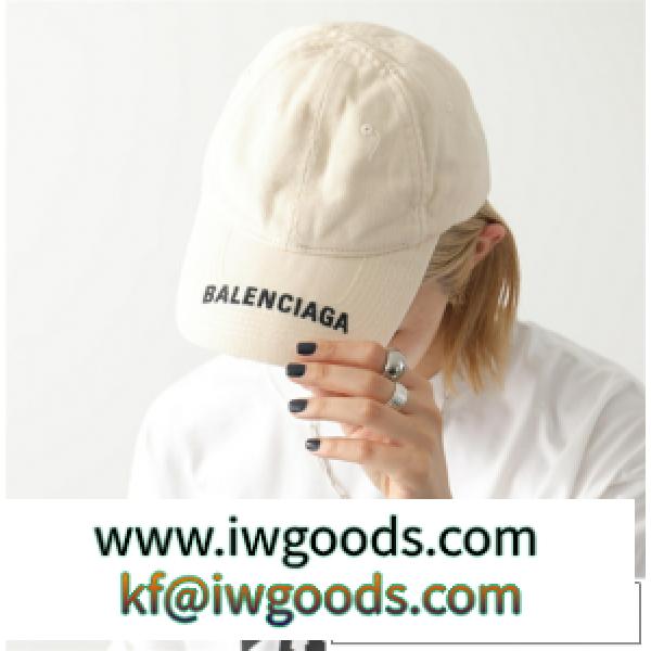 BALENCIAGA 帽子コピーバレンシアガ新作 LOGO VISOR 673318 410B2素敵な入手困難帽子エレガント iwgoods.com ymyaie