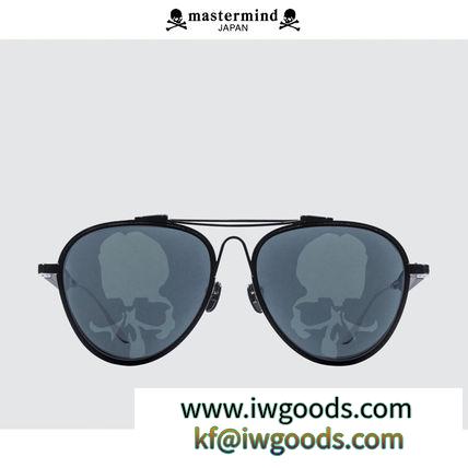 [偽ブランド Mastermind Japan] skull lens round sunglasses 関税送料込 iwgoods.com:j2u0ae-3