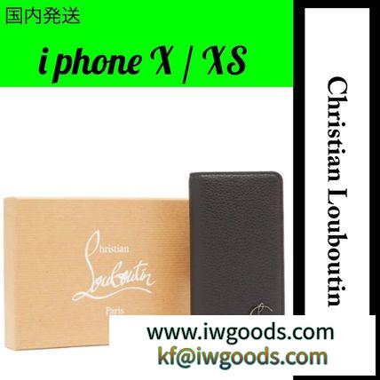 【ChristianLouboutin ブランドコピー商品】送関込Loubiflap  iPhone X＆XSケース iwgoods.com:mwldxe-3