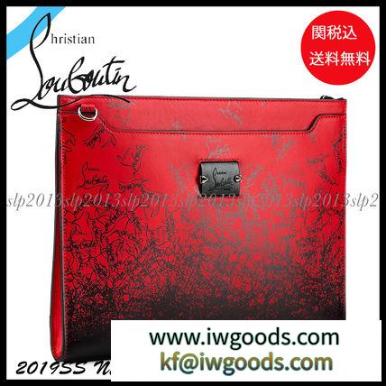 19New■Christian Louboutin 激安スーパーコピー■ロゴグラデSkypouch Red☆関税込 iwgoods.com:b0t2fr-3