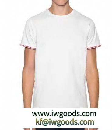 【MONCLER ブランド コピー】Tシャツ　ホワイト iwgoods.com:s07h4p-3