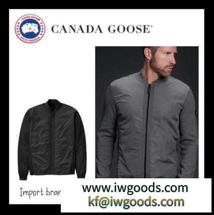 【CANADA Goose ブランド コピー】ライトジャケット＊ブラックロゴ iwgoods.com:20nyf9-3
