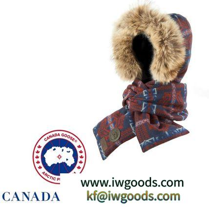 CANADAGoose ブランドコピー商品(カナダグース ブランド コピー)Pendleton Down-Filled Hooded Scarf iwgoods.com:xxv3cv-3