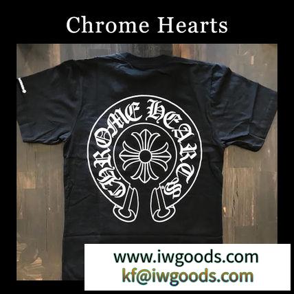 新作 【 CHROME HEARTS ブランド コピー クロムハーツ ブランド コピー 】TEE Tシャツ 黒 iwgoods.com:qv6n6j-3