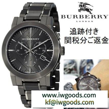 【関税返金】◆BURBERRY 激安スーパーコピー◆Chronograph Dark Grey Watch・BU9354 iwgoods.com:z5qccx-3