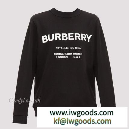 BURBERRY 激安スーパーコピー ホースフェリープリント コットンスウェットシャツ iwgoods.com:wctmss-3