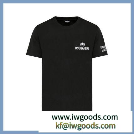 【D SQUARED2】preppy logo short sleeve polo _ Black★Unisex iwgoods.com:nt1t03-3