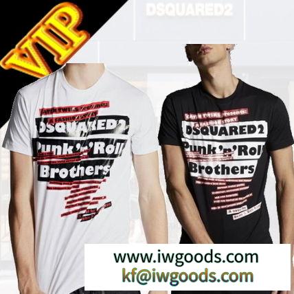 ◆◆VIP◆◆  D SQUARED2  Punk'n'Roll Brothers Ｔシャツ iwgoods.com:ox0brk-3