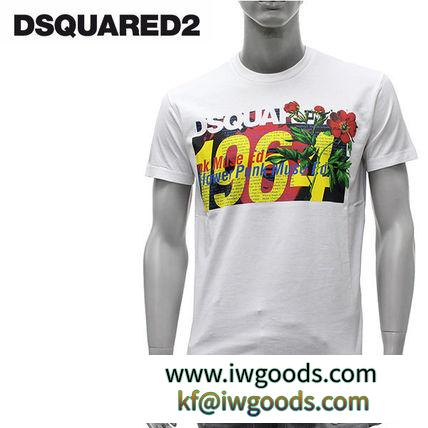 ディースクエアード ブランド 偽物 通販 DSQUARED2 激安コピー メッセージプリント 半袖Tシャツ iwgoods.com:fm6tqw-3