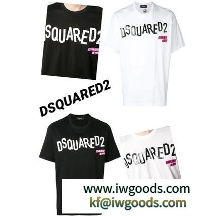 ☆☆DSQUARED2 激安スーパーコピー ディースクエアード スーパーコピー 代引　ロゴ 半袖Tシャツ☆☆ iwgoods.com:mz43ko-3