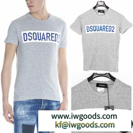 関税込DSQUARED2 コピー品 2019SS Box Tシャツ ロゴ 半袖 iwgoods.com:8yjotm-3