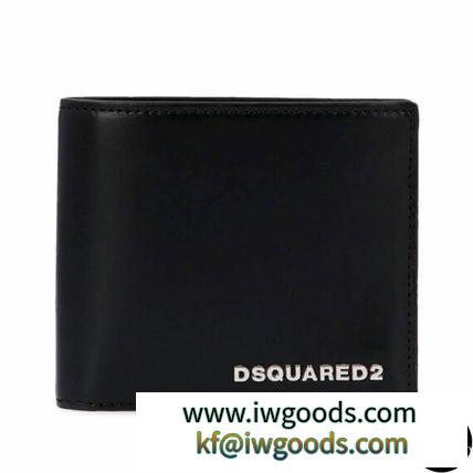 関税込DSQUARED2 スーパーコピー 代引 メタルロゴ WALLET 二つ折り財布 プレゼントに! iwgoods.com:nluxrb-3