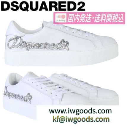 ♪完売必至/送料関税込★DSQUARED2 ブランド 偽物 通販★LEATHER SNEAKER★ｽﾆｰｶｰ iwgoods.com:p2u2g6-3