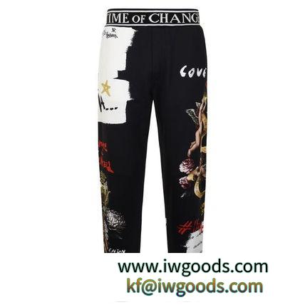 【関税/送料込】【Dolce & Gabbana ブランド 偽物 通販】Cuffed Jogging パンツ iwgoods.com:gekkft-3