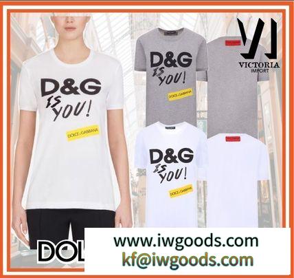☆Dolce&Gabbana ブランドコピー通販☆"D&G is you"プリントTシャツ iwgoods.com:3w41fz-3