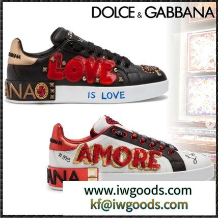 【新作】Dolce&Gabbana 偽ブランド スニーカー ポルトフィーノ カーフスキン iwgoods.com:bf2w2g-3