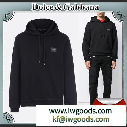20AW/送関込≪Dolce & Gabbana ブランド コピー≫ ロゴ パッチ パーカー iwgoods.com:i09uz1-3