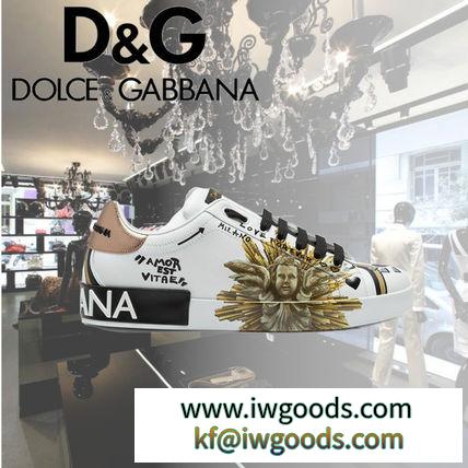 【Dolce & Gabbana 激安コピー】PRINTED CALFSKIN SNEAKERS iwgoods.com:bulzoz-3