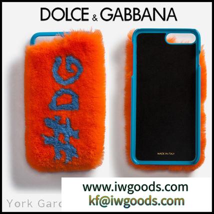 新作★Dolce & Gabbana 激安コピー★ロゴファーiPhone7/8Plusケース/Orange iwgoods.com:m4p5a0-3