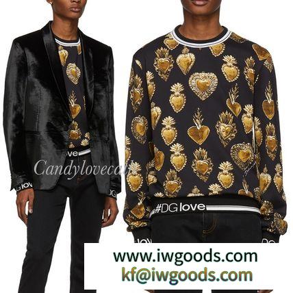 19/20AW DOLCE & Gabbana ブランドコピー通販  スウェットシャツ セイクリッドハート iwgoods.com:9zd9ew-3