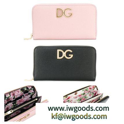 DOLCE&Gabbana ブランド コピー 18AW ファスナー付きブランドロゴウォレット iwgoods.com:3l6ml6-3