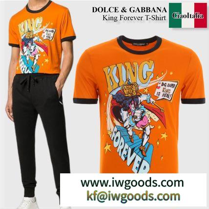 DOLCE & Gabbana 偽ブランド　King Forever T-Shirt iwgoods.com:o9n8ny-3