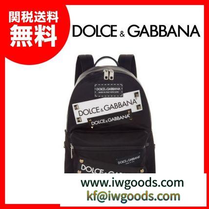 【DOLCE&Gabbana スーパーコピー】ロゴ バックパック★関税送料込 iwgoods.com:lne42o-3