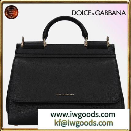 ★Dolce&Gabbana ブランド コピー★GRAINYレザーSICILYソフトSMALLハンドバッグ iwgoods.com:koy1bl-3